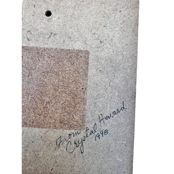 Southwest Style Ceramic Tile Trivet Wall Art By Teissedre 1988 Wood Frame 7 1/8" - Picture 7 of 7